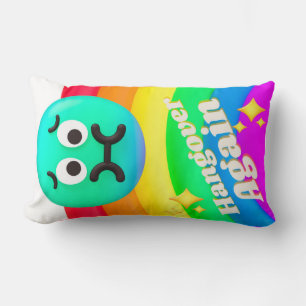 Coussin Rectangle icônes de faces