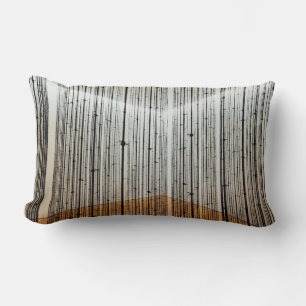 Coussin Rectangle Illustration Brown et noire