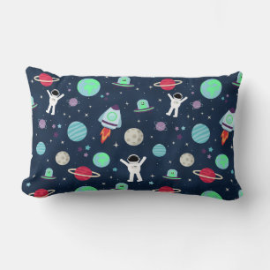 Coussin Rectangle illustration de motif spatial
