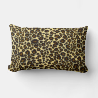Coussin Rectangle Impression léopard sauvage