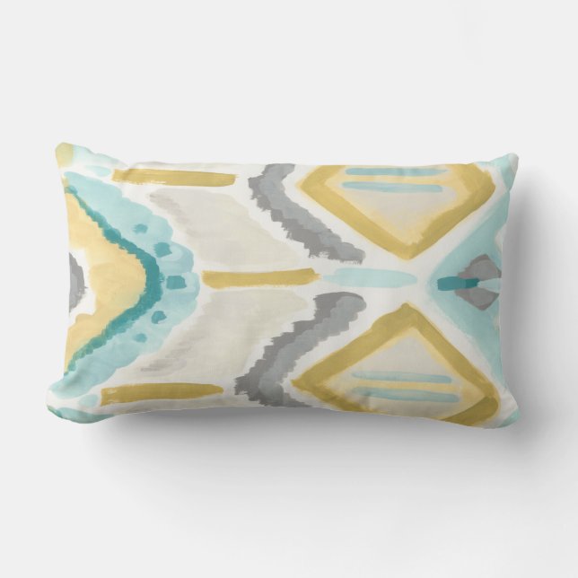 Coussin Rectangle Impression textile II (Recto)