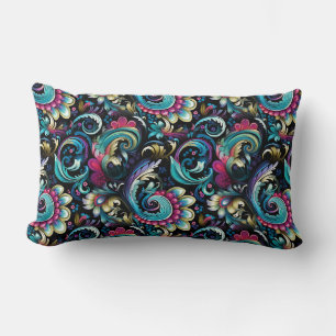 Coussin Rectangle Imprimé Paisley