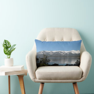 Coussin Rectangle Incline Village, rive nord du lac Tahoe