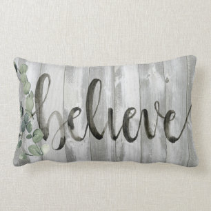 Coussin Rectangle Inspiration de ferme - croyez