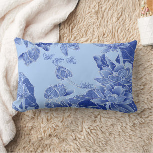 Coussin Rectangle Inspirer la floraison de votre propre façon Chinoi