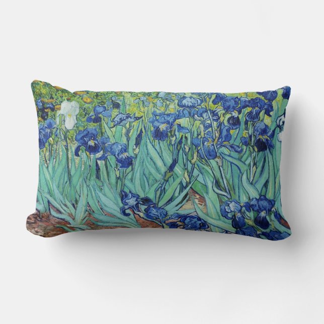 Coussin Rectangle Irises, Vincent van Gogh (Recto)