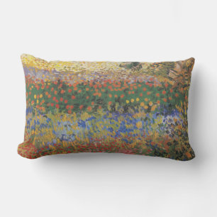 Coussin Rectangle Jardin de fleurs - Vincent van Gogh