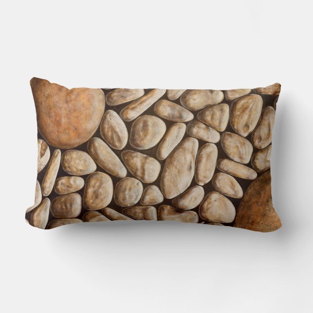 Coussin Rectangle Jardin japonais (Recto)