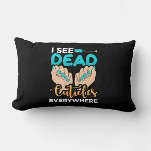 Coussin Rectangle Je Vois Des Cuticules Partout
