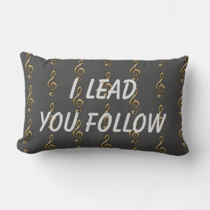 Coussin Rectangle Je Vous Dirige Suivre Gold Clef School Music Teach