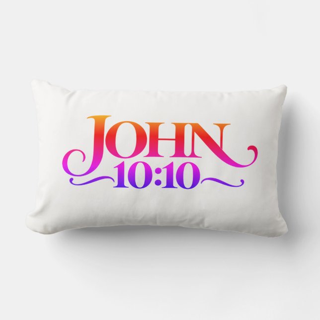 Coussin Rectangle Jean 10:10 (Recto)