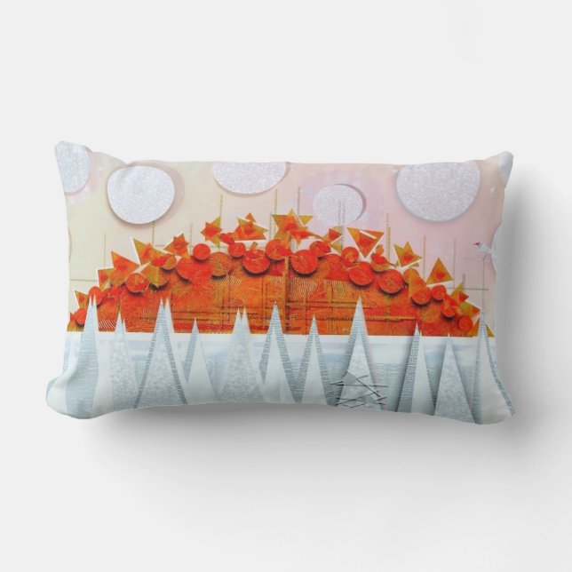 Coussin Rectangle JESSICA ANNE FRANK "WINTER" Thank You Card (Recto)