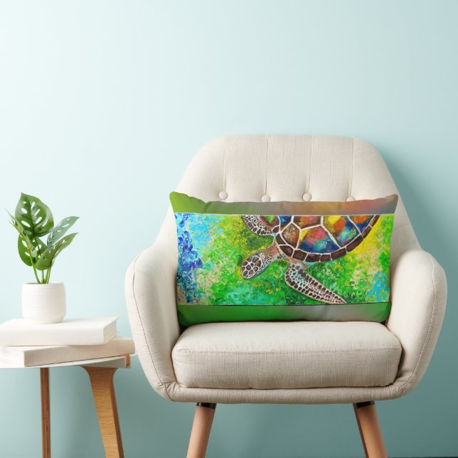 COUSSIN RECTANGLE JETTE DE TORTUE (Chaise)
