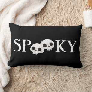 Coussin Rectangle Jeu de squelette Éffrayant d'Halloween mignon