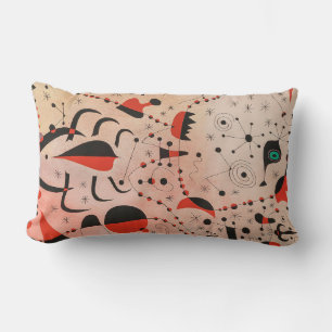 Coussin Rectangle joan miro peintures art, art abstrait