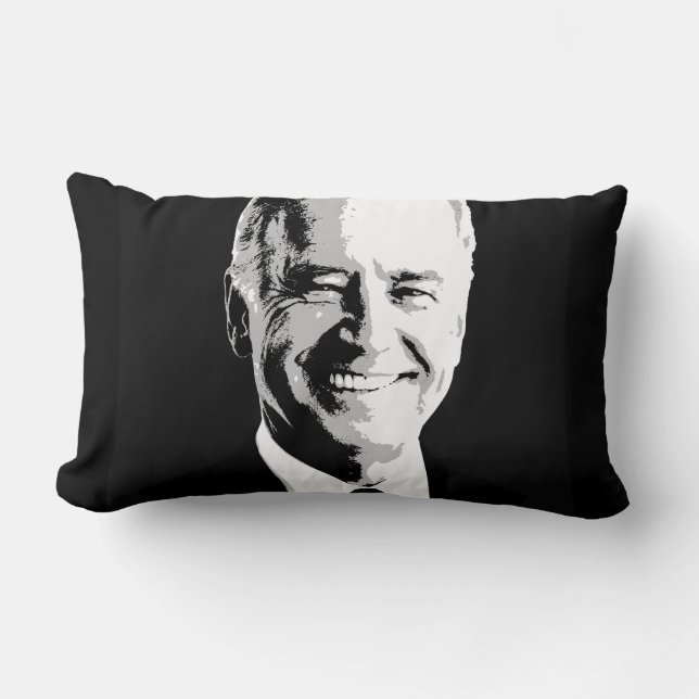 Coussin Rectangle Joe Biden font face (Recto)