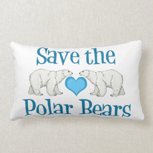 Coussin Rectangle Joli ours polaire