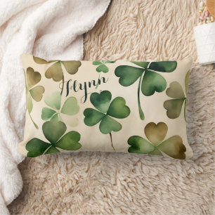 Coussin Rectangle Jour de la Saint Patrick shamrock