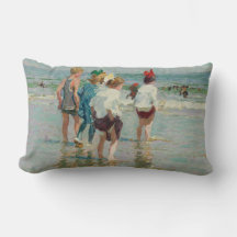 Jour d'été à Brighton Beach (par E.H. Potthast)