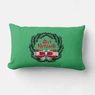 Coussin Rectangle Joyeux Noël Meri Kirihimete Maori pour Joyeux Noël