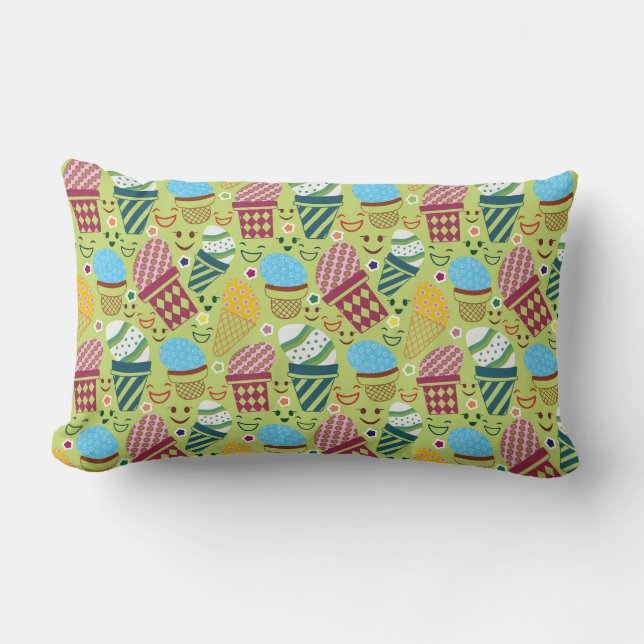 Coussin Rectangle Joyeux Pâques (Recto)