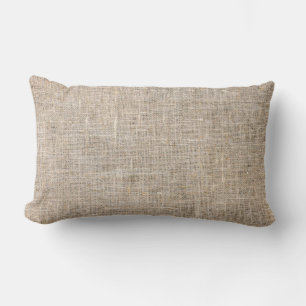 Coussin Rectangle Jute Textile