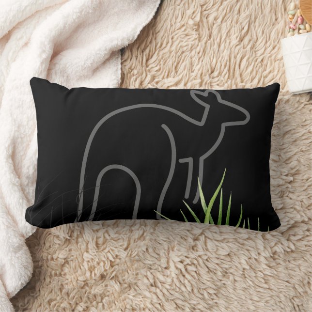 Coussin Rectangle Kangaroo (Couverture)