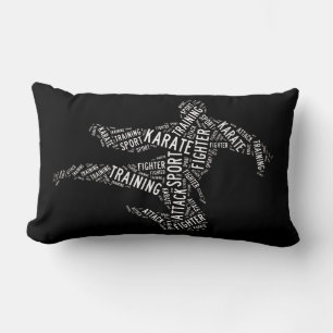 Coussin Rectangle Karaté
