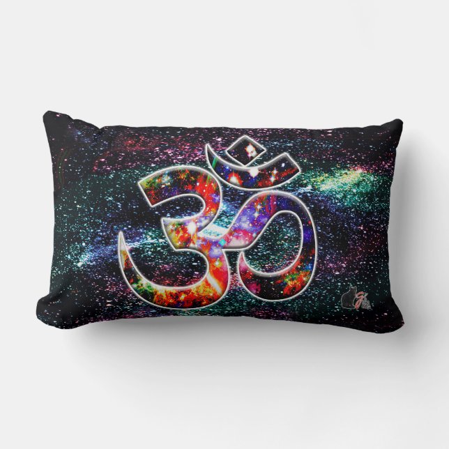 Coussin Rectangle Karma OM Universel (Recto)
