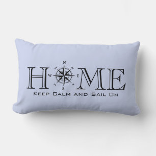 Coussin Rectangle Keep Calm and Sail On