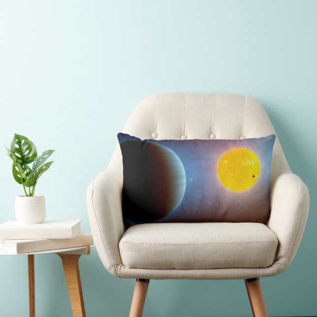 Coussin Rectangle Kepler-10 Star System. (Chaise)