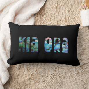 COUSSIN RECTANGLE KIA ORA KIWI SOUHAITE