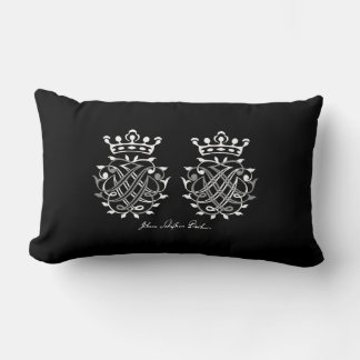 Coussin Rectangle Kissen mit Johann Sebastian Bach Siegel