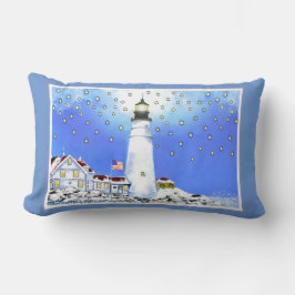 COUSSIN RECTANGLE LA LUMIÈRE PRINCIPALE DE PORTLAND "VOUS NE MARCHEZ