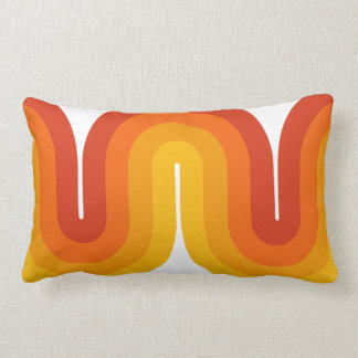 Coussin Rectangle La moitié du siècle courbe le carreau 13x21