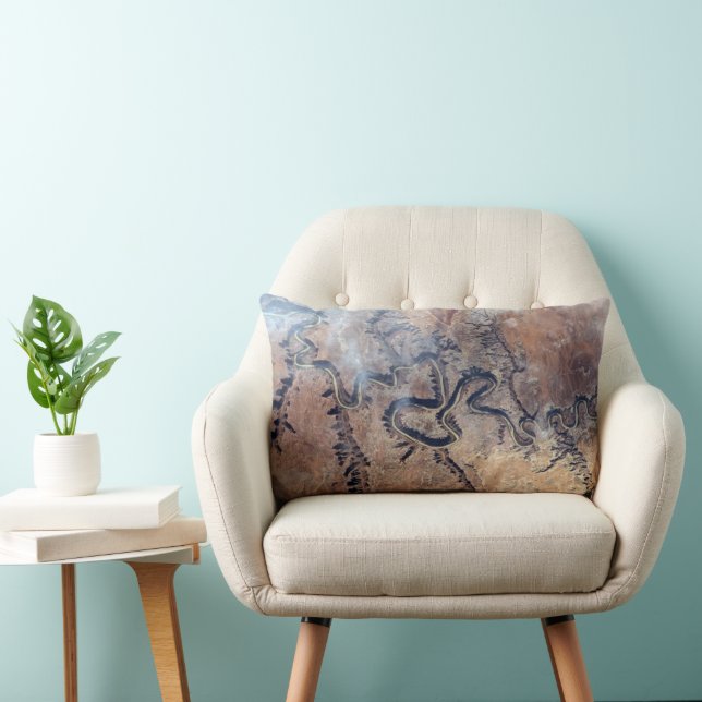 Coussin Rectangle La Rivière Verte Et Ses Canyons Tributaires Dans L (Chaise)