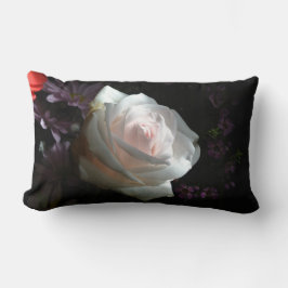 Coussin Rectangle La Rose Blanche