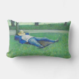Coussin Rectangle La Siesta (par Gustave Caillebotte)