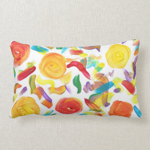 Coussin Rectangle La sucrerie arrose l'artiste d'autisme