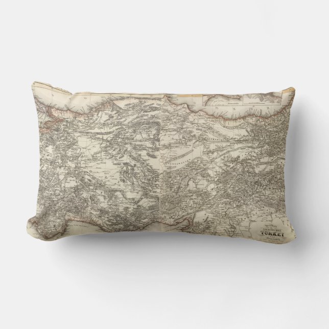 Coussin Rectangle La Turquie 5 2 (Recto)
