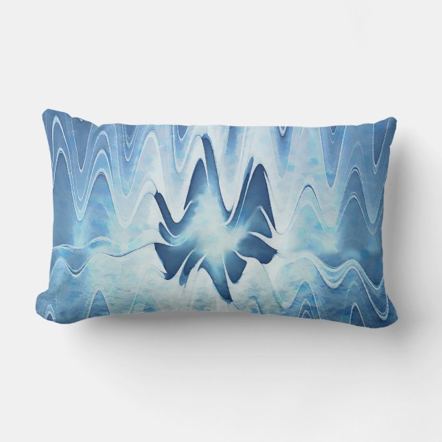 Coussin Rectangle Lac glaciaire - Alaska (Recto)