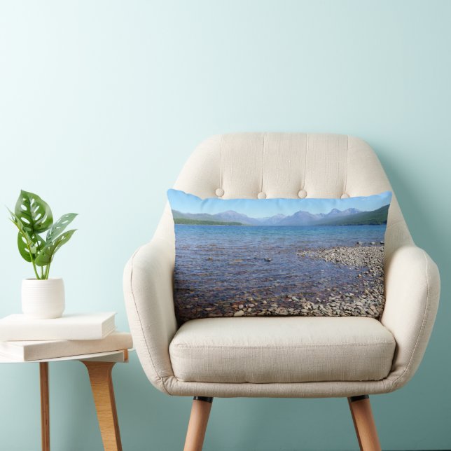 Coussin Rectangle Lac McDonald II (Chaise)