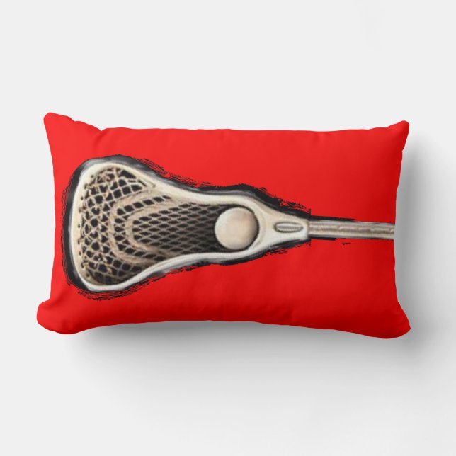 Coussin Rectangle Lacrosse (Recto)