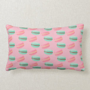 Coussin Rectangle Lancer des macarons-oreillers