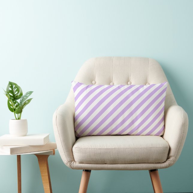 Coussin Rectangle Lavande triée (Chaise)