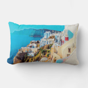 Coussin Rectangle ldp SANTORINI - panorama -