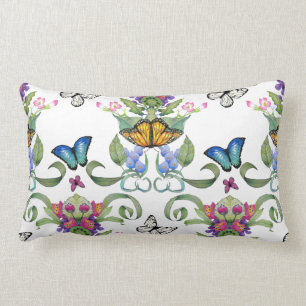 Coussin Rectangle Le baroque de papillon