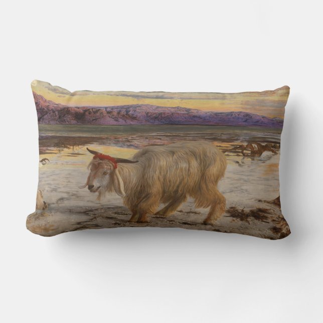 Coussin Rectangle Le bouc émissaire (par William Holman Hunt) Jeter  (Recto)