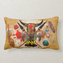 Coussin Rectangle Le décor amérindien prometteur