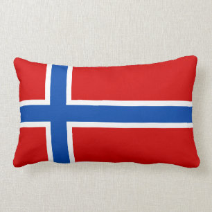 Coussin Rectangle Le drapeau de la Norvège